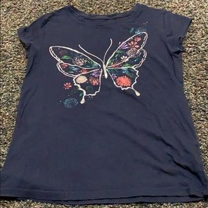 girls short-sleeved shirt